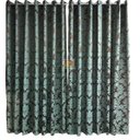 Ver imagem 3 de Cortina Jacquard Blackout Marrom com Verde 2,80M x 2,30M