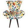 Poltrona Decorativa Elegance Floral Color - 2