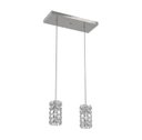 Ver imagem 1 de Pendente de Cristal Legitimo 30X12cm Passa Prato Mesa Bancada Mesa de Cabeceira Balcão Quarto