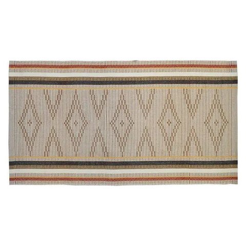 Tapete Rústico Marajó Marrom com Bege 0.77cm x 140cm