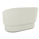 Ver imagem 4 de Sofá 2 Lugares Orgânico Luxo Bouclê Off White Balaqui Decor Cor:boucle Bege