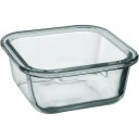 Ver imagem 2 de Pote Mantimentos Hermético Home&co Vidro Temperado 380ml 5x11x11cm Transparente