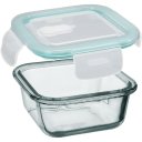 Ver imagem 1 de Pote Mantimentos Hermético Home&co Vidro Temperado 380ml 5x11x11cm Transparente