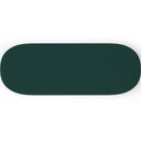 Ver imagem 2 de Cabeceira Cama Box Casal 195cm Lanna com Puff Recamier Doha W01 Bouclê Verde - Lyam Decor