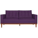 Ver imagem 3 de Sofá 2 Lugares Dubai Suede Roxo - Amarena Móveis