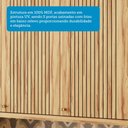 Ver imagem 5 de Armário de Cozinha com Balcão e Tampo 16 Portas 3 Gavetas Nice Fresado 100% Mdf Amêndoa/Off White - 
