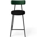 Ver imagem 5 de Kit 06 Banquetas Baixa Bar Cozinha e Sala de Jantar Milão L02 Facto Verde Linho Chumbo - lyam