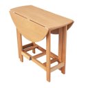 Ver imagem 5 de Mesa Prática Dobrável Mel/sinamão Rustica, Bar Cozinha Lazer ( Redonda )