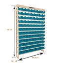 Ver imagem 5 de Estante Prática Estrutura Metálica com 108 Gavetas n° 03 Azul 108/3 PRESTO
