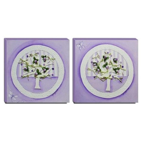 Quadros de Pintura Infantis 35x35cm-1207