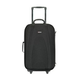 Mala Pequena De Bordo para Viagem em Poliéster Leve - Valentin - Tonin - Preto - 1