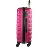 Mala de Viagem Grande em ABS Rígida com Rodas 360º - Nápoles - Holly Classic - Rosa - 2