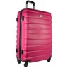 Mala de Viagem Grande em ABS Rígida com Rodas 360º - Nápoles - Holly Classic - Rosa - 1