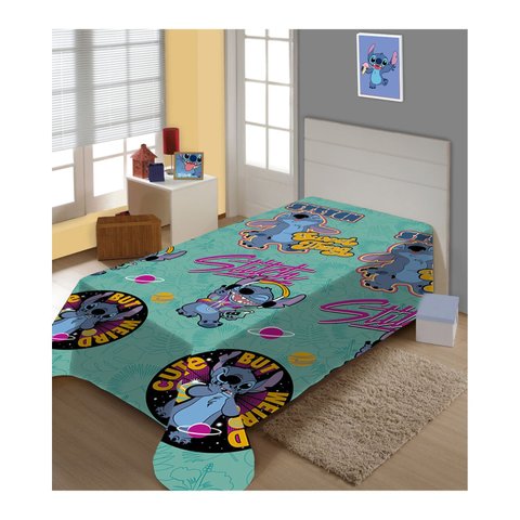 Cobertor Manta Stitch Disney 2,00x1,50 Jolitex