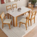 Ver imagem 3 de Kit Mesa de Jantar Opera com 6 Cadeiras Bella em Boucle