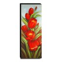 Ver imagem 1 de Quadro de Pintura Tulipas 100x40cm-1026
