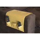 Ver imagem 2 de Kit 2 Bandejas Sintética Para Sofá Porta Copos Com Porta Controle Amarelo