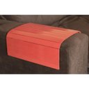 Ver imagem 2 de Kit 2 Esteiras Laqueada Para Braço de Sofá Vermelho