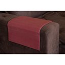 Ver imagem 2 de Kit 2 Esteiras Sintética Para Braço de Sofá Vermelho