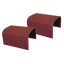 Ver imagem 1 de Kit 2 Esteiras Sintética Para Braço de Sofá Vermelho