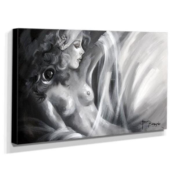 Quadro de Pintura Nu 70x120cm-1603 - 2