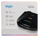 Ver mais imagens de Sanduicheira Eletrica E Grill Antiaderente Snack Time 2 Em 1 Elgin 750w Chapa Para Lanches Misteira 