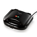 Ver imagem 1 de Sanduicheira Eletrica E Grill Antiaderente Snack Time 2 Em 1 Elgin 750w Chapa Para Lanches Misteira