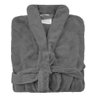 Roupao Fleece Adulto Quimono com Gola Gracioso - 1