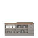 Ver imagem 3 de Cozinha Compacta 2 Peças 100% MDF com Tampo Americana Henn