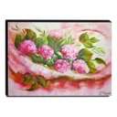 Ver imagem 1 de Quadro de Pintura Floral 70x90cm-0706