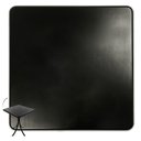 Ver imagem 3 de Cj Mesa Madeira 60x60cm - Bistrô Fixa 78cm + 2 Cadeiras 43 - Preta - Liso