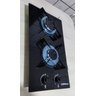 Cooktop a Gás 2 Bocas em Vidro Preto Bivolt Preto Glp - 5