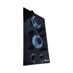 Cooktop a Gás 2 Bocas em Vidro Preto Bivolt Preto Glp - 2