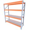Mini Porta Pallet Prateleira Reguláveis 800 Kg Total 4 Niveis - 1