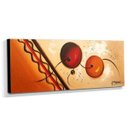 Ver imagem 2 de Quadro de Pintura Abstrato 40x105cm-1675