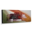Ver imagem 2 de Quadro de Pintura Abstrato 40x105cm-1677