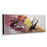 Quadro de Pintura Abstrato 40x105cm-1683 - 2