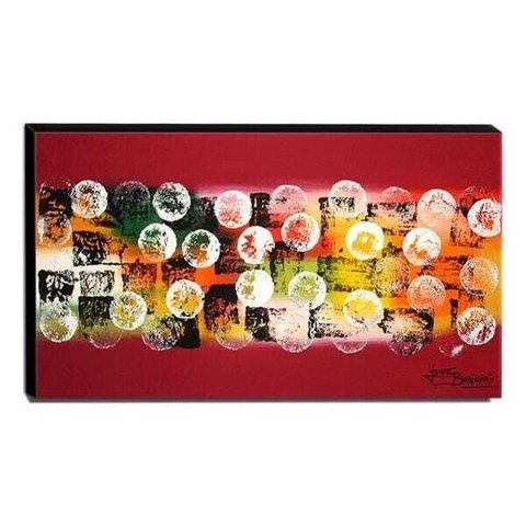 Quadro de Pintura Abstrato 60x105cm-1356