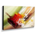 Ver imagem 2 de Quadro de Pintura Abstrato 60x105cm-1524