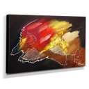 Ver imagem 2 de Quadro de Pintura Abstrato 60x105cm-1545
