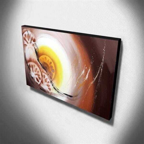 Quadro de Pintura Abstrato 60x105cm-1622 - 3