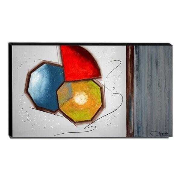 Quadro de Pintura Abstrato 60x105cm-1662 - 1