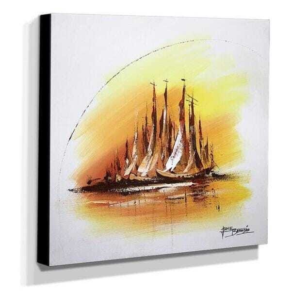 Quadro de Pintura Decorativo 60x60cm-1684 - 2