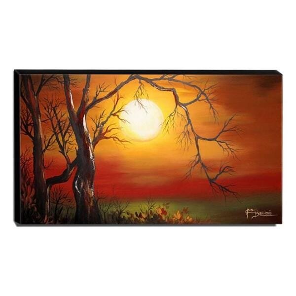 Quadro de Pintura Decorativo 70x120cm-1621