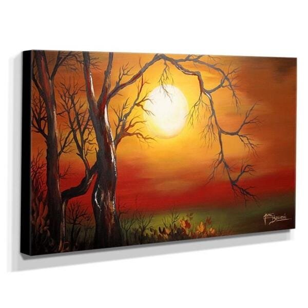 Quadro de Pintura Decorativo 70x120cm-1621 - 2