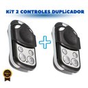 Ver imagem 2 de Kit 2 Controles Remoto Copiador Duplicador433 Garagem Portão