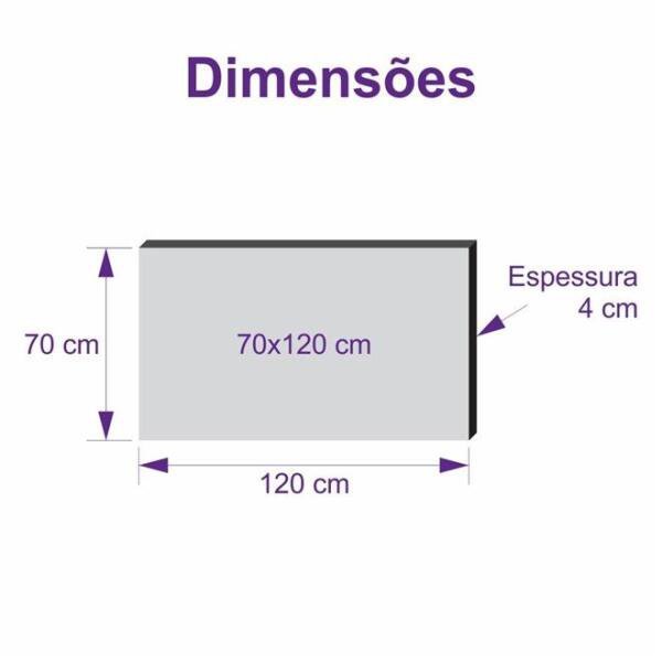 Quadro de Pintura Decorativo 70x120cm-1694 - 5