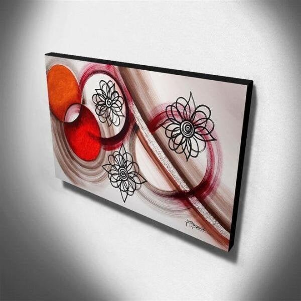 Quadro de Pintura Decorativo 70x120cm-1694 - 3