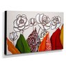 Quadro de Pintura Floral 60x105cm-1700 - 2