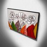 Quadro de Pintura Floral 60x105cm-1700 - 3